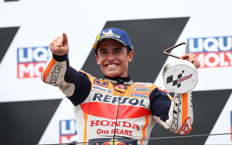  Naik Podium MotoGP Setelah Setahun Absen, Marc Marquez: Rasanya Luar Biasa!