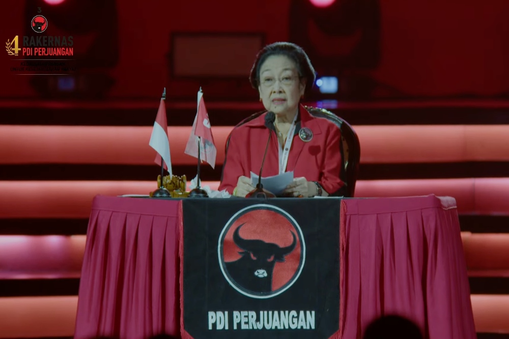  Megawati Bandingkan Kondisi Pepohonan Indonesia dan Timur Tengah