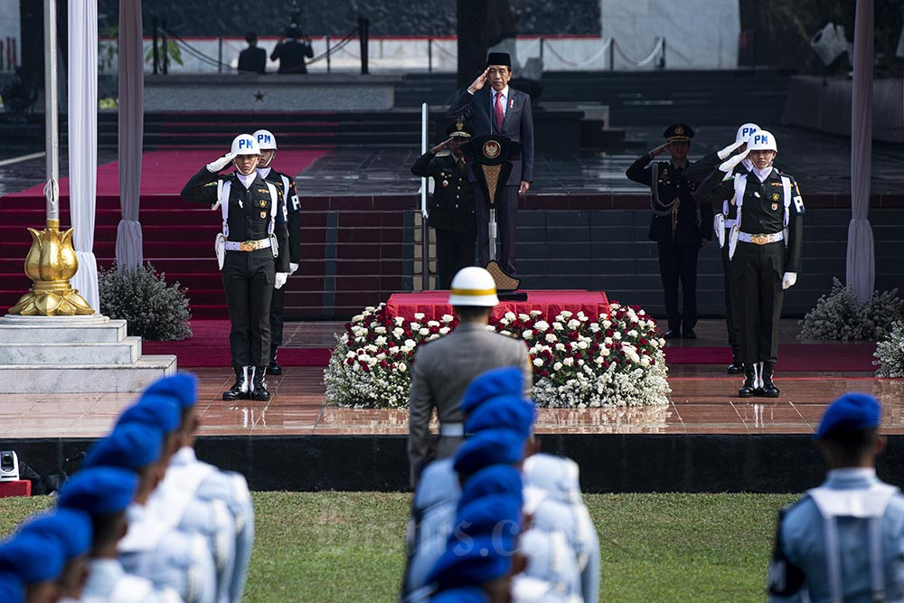  Presiden Jokowi Pimpin Upacara Hari Kesaktian Pancasila