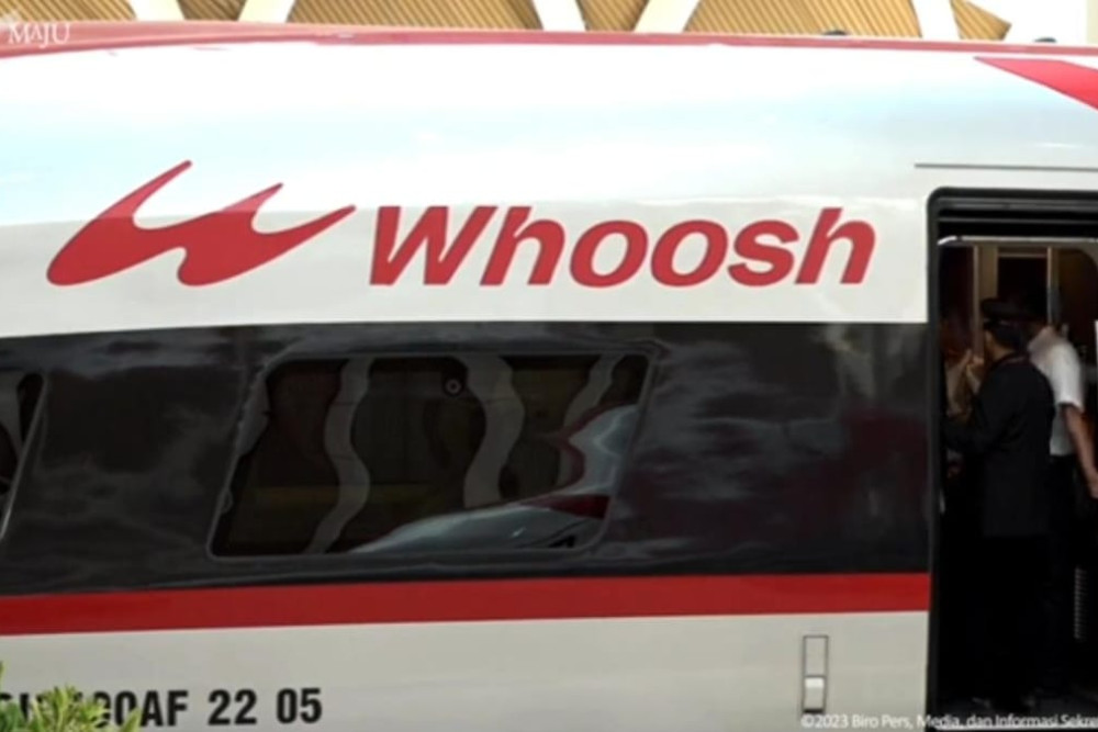  Kereta Cepat WHOOSH Punya Logo Baru, Ini Maknanya