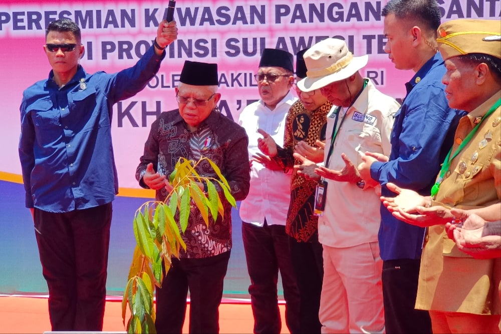  Wapres Resmikan Kawasan Pangan Nusantara di Donggala, Jadi Lumbung Bagi IKN