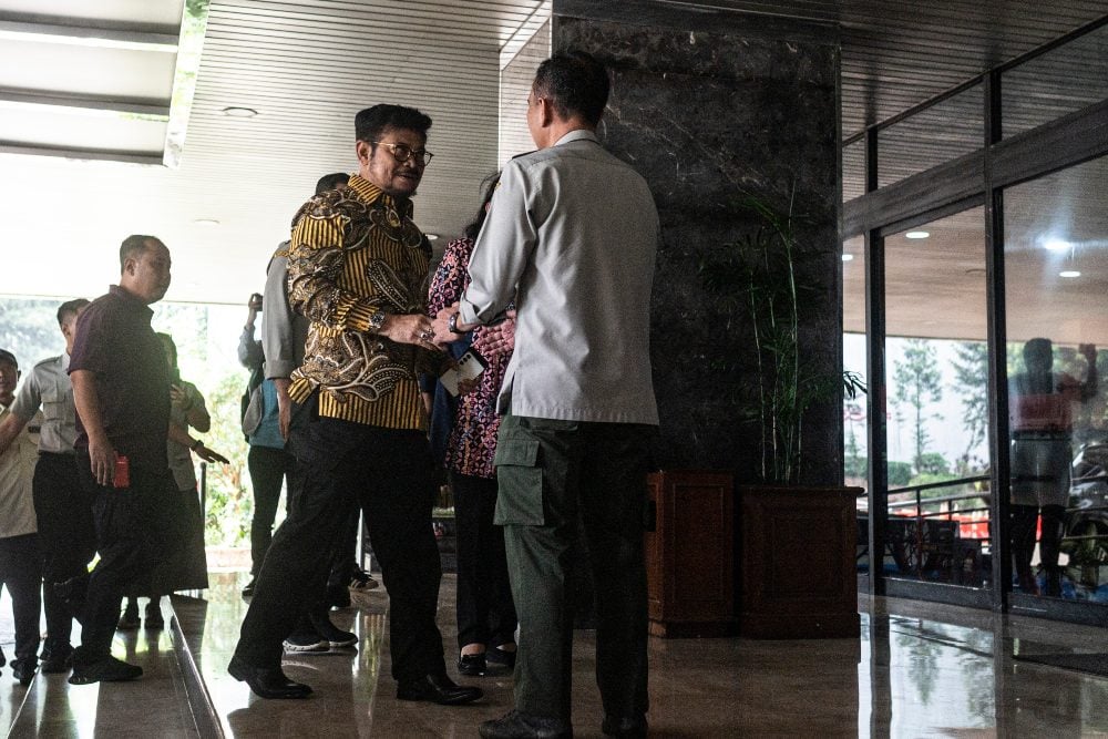  Mentan Syahrul Yasin Limpo ke Istana, Ajukan Pengundurkan Diri ke Jokowi