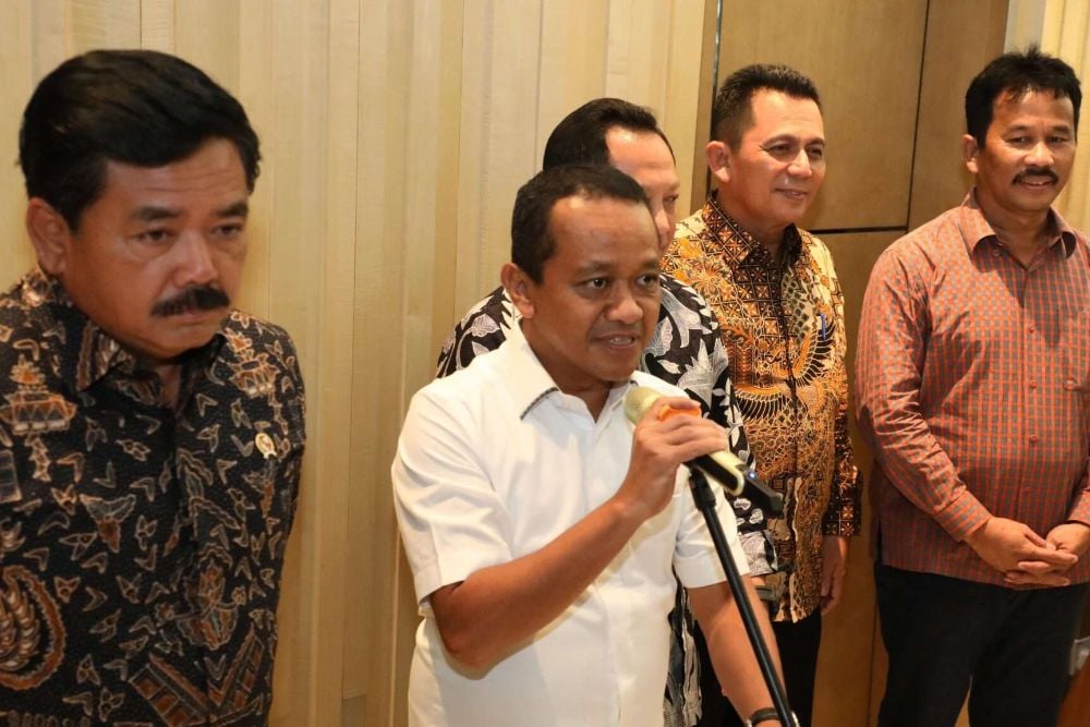  Tinjau Hunian Sementara Warga Rempang, Menteri Bahlil Klaim 341 KK Sukarela Pindah