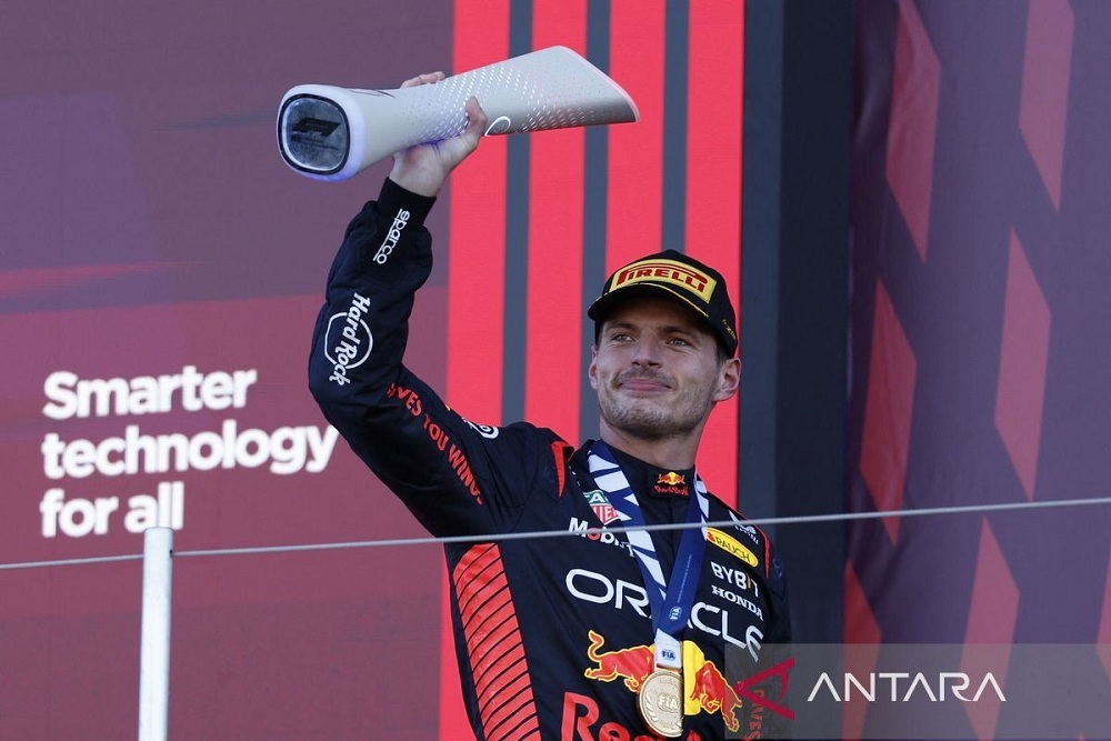  Max Verstappen Pastikan Hattrick Juara Dunia F1 Usia Sprint Race GP Qatar