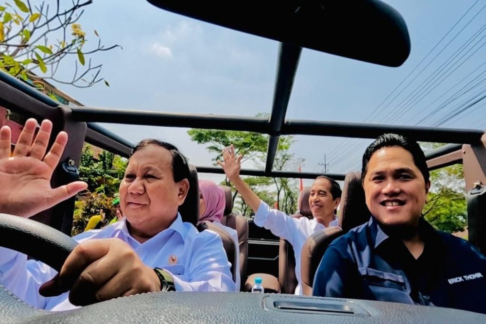  Survei Poltracking Bikin PAN Makin Pede Dorong Erick Thohir Jadi Cawapres Prabowo