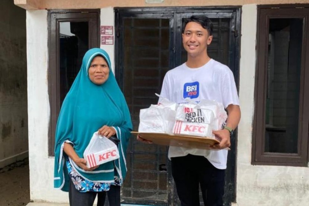  BRI Salurkan Bantuan Bagi Korban Banjir Binjai