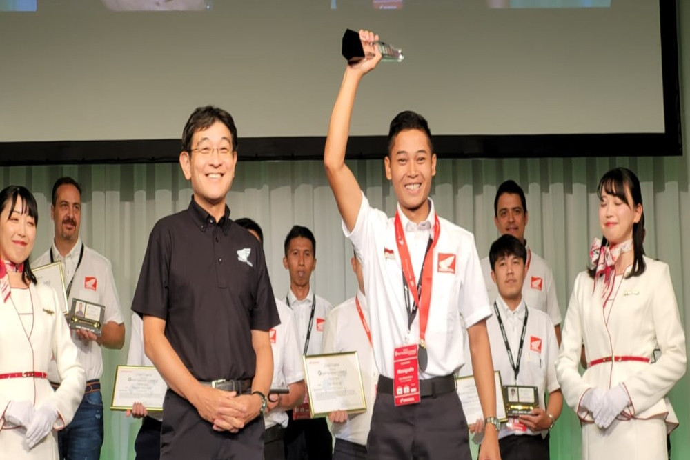  Kontes Teknisi Honda Global Perdana Digelar, Indonesia Sabet Juara