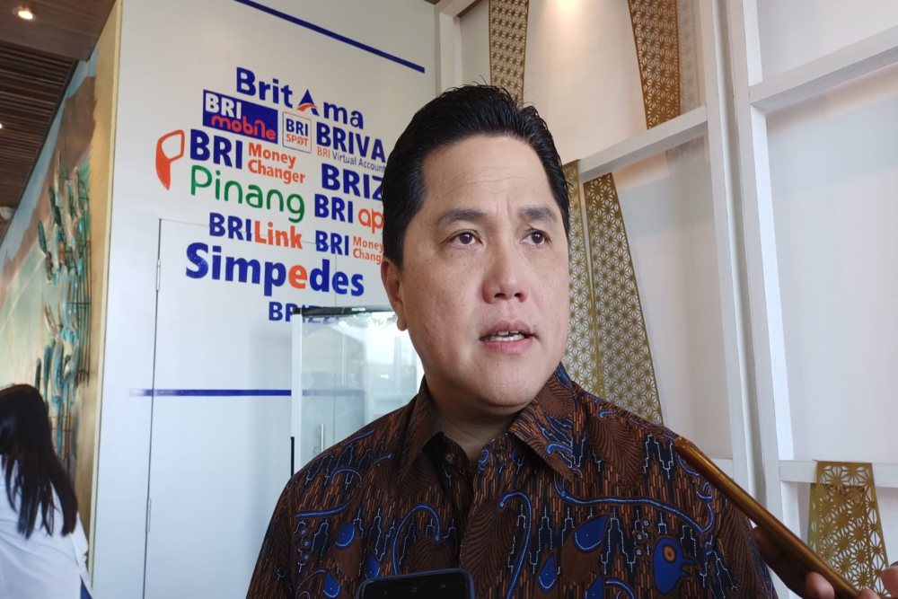 Menteri Badan Usaha Milik Negara (BUMN) Erick Thohir, / JIBI.Bisnis-Ni Luh Anggela