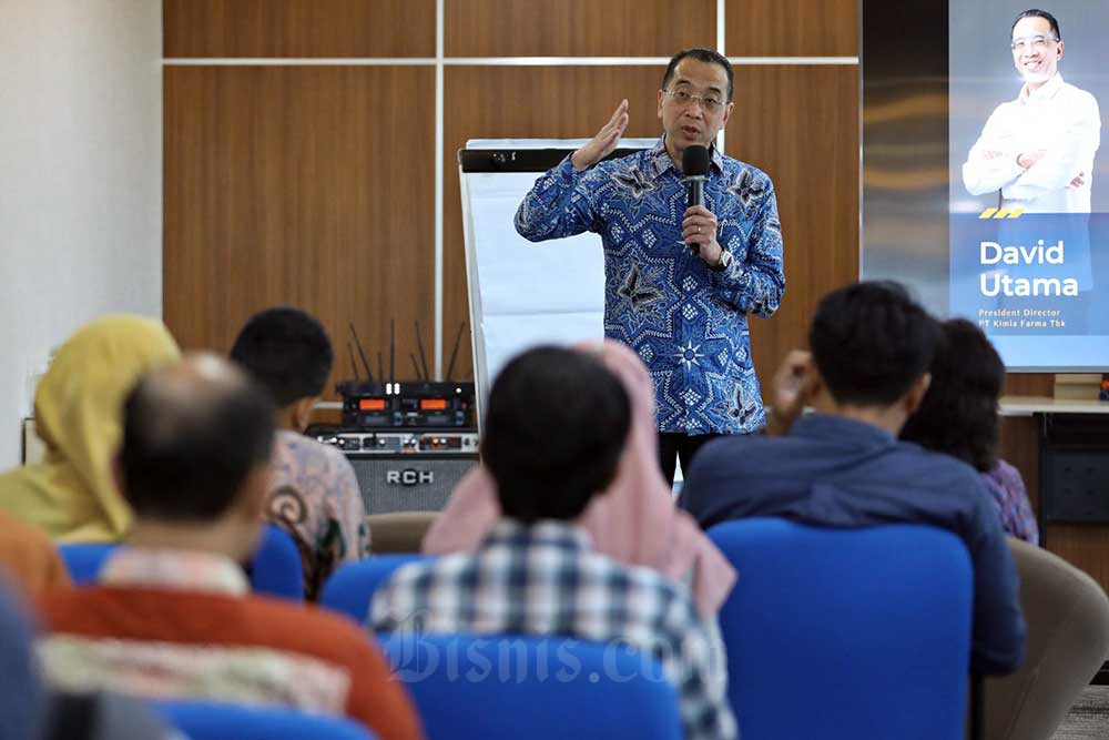  Dirut Kimia Farma Bagikan Pemikiran Tentang Kepemimpinan Saat Leader’s Day di Wisma Bisnis Indonesia