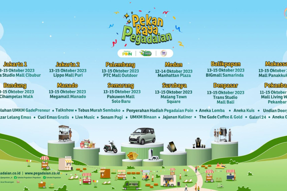  Butuh Hiburan Seru, Bertabur Hadiah? Yuk Ke Pekan Raya Pegadaian!