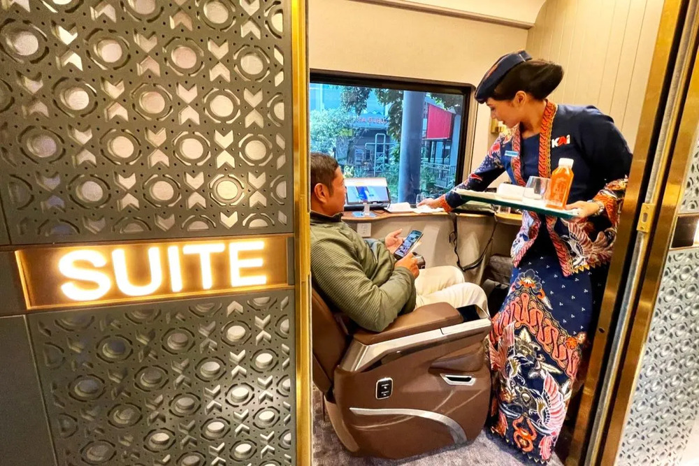  Kereta Suite Class Surabaya-Jakarta Bertarif Rp1,95 Juta