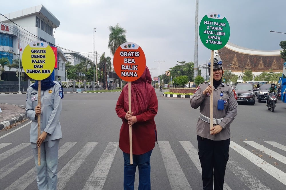  Sumbar Menggulirkan Program Pemutihan Pajak Kendaraan