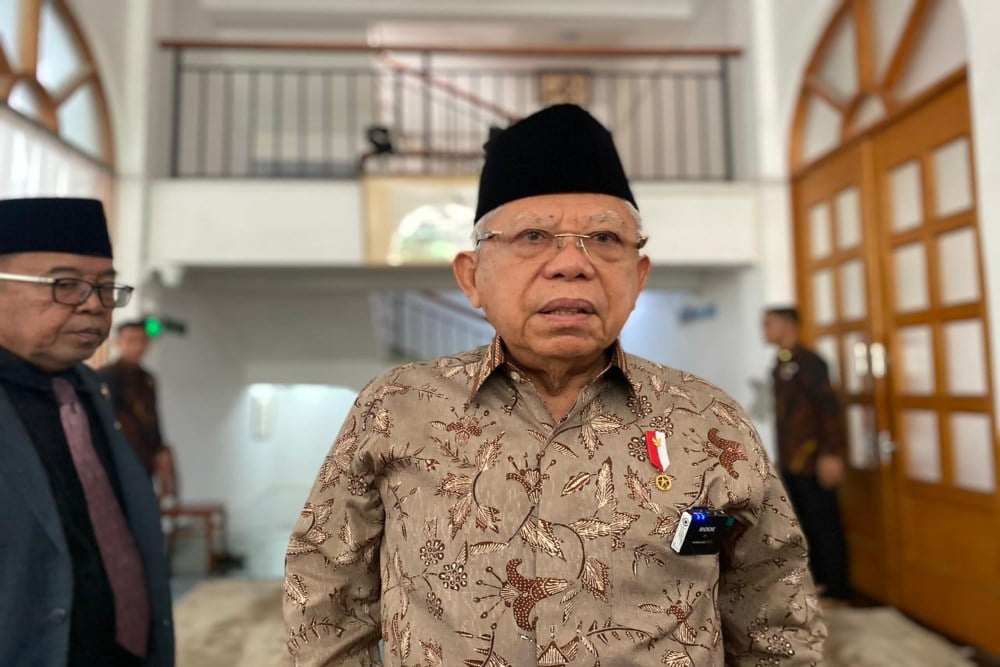  Wapres Ma'ruf Amin Bicara Soal Penanganan Konflik Papua