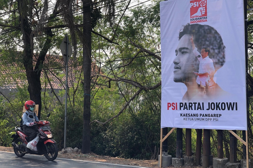  Baliho PSI Partai Jokowi Muncul di Kabupaten Cirebon