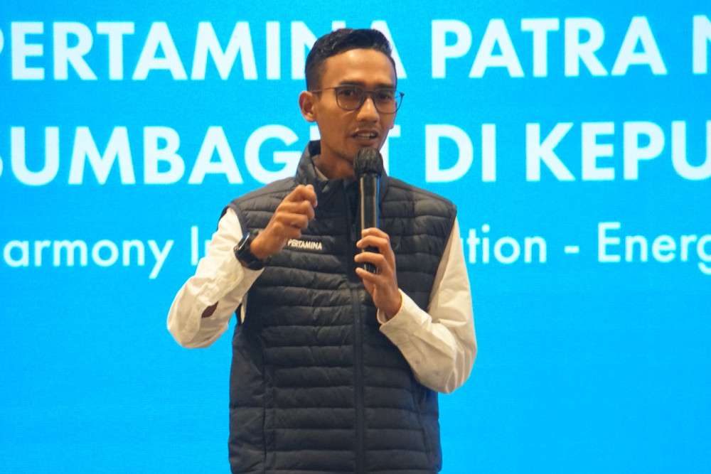 Area Manager Comm, Rel&CSR Pertamina Patra Niaga Regional Sumbagut Susanto August Satria.