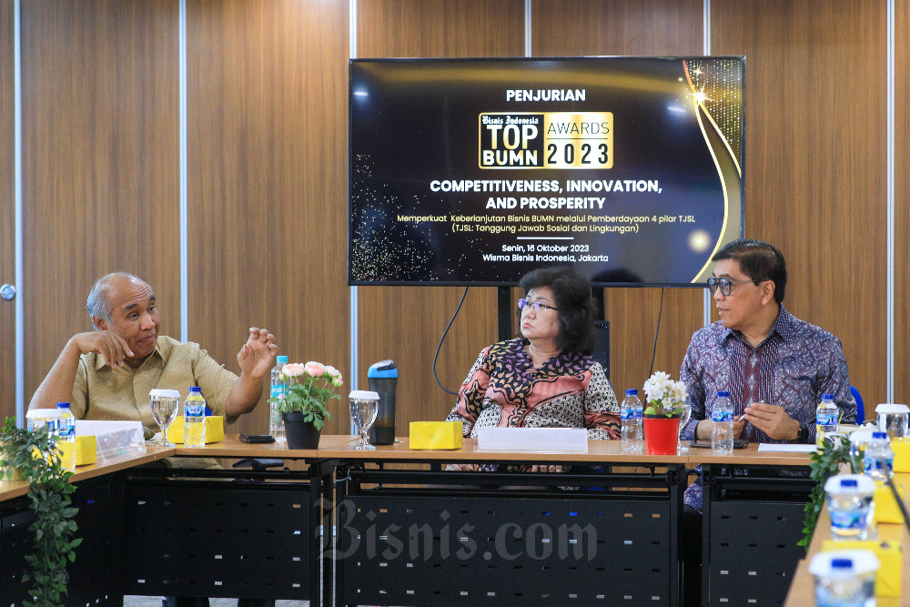  Bisnis Indonesia Group Gelar TOP BUMN Award 2023