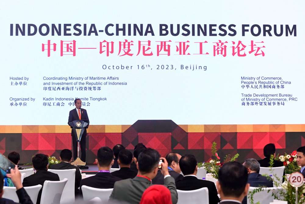  Jokowi Lobi Pengusaha China Investasi: Tak Perlu Khawatir Pemilu 2024