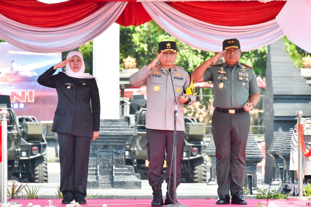  Gubernur Khofifah: Wujudkan Pemilu Damai, Hindari Politik Identitas