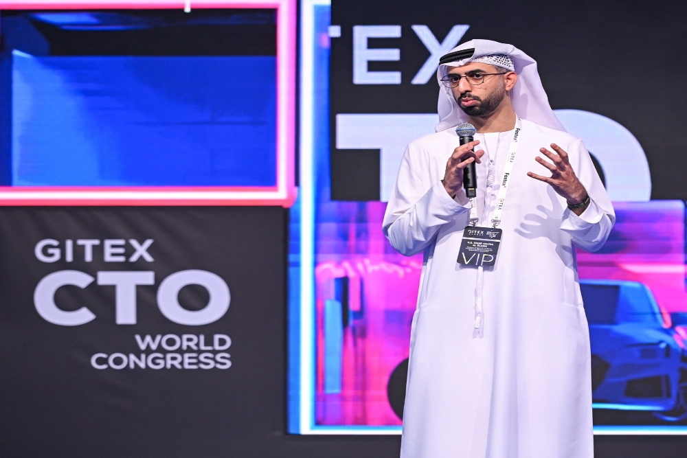 Omar Sultan Al Olama, Menteri Negara Ekonomi Digital, Kecerdasan Buatan dan Aplikasi Pekerjaan Jarak Jauh UEA dan Ketua Kamar Ekonomi Digital Dubai.