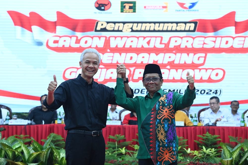  Mahfud Cawapres, Ganjar: Tonggak Sejarah untuk Tatanan Indonesia