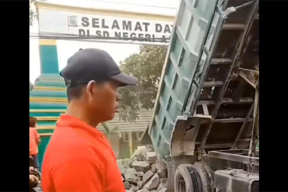  Isak Tangis Murid Pecah, SDN Anyar 4 Serang Diblokir Ahli Waris Pemilik Lahan