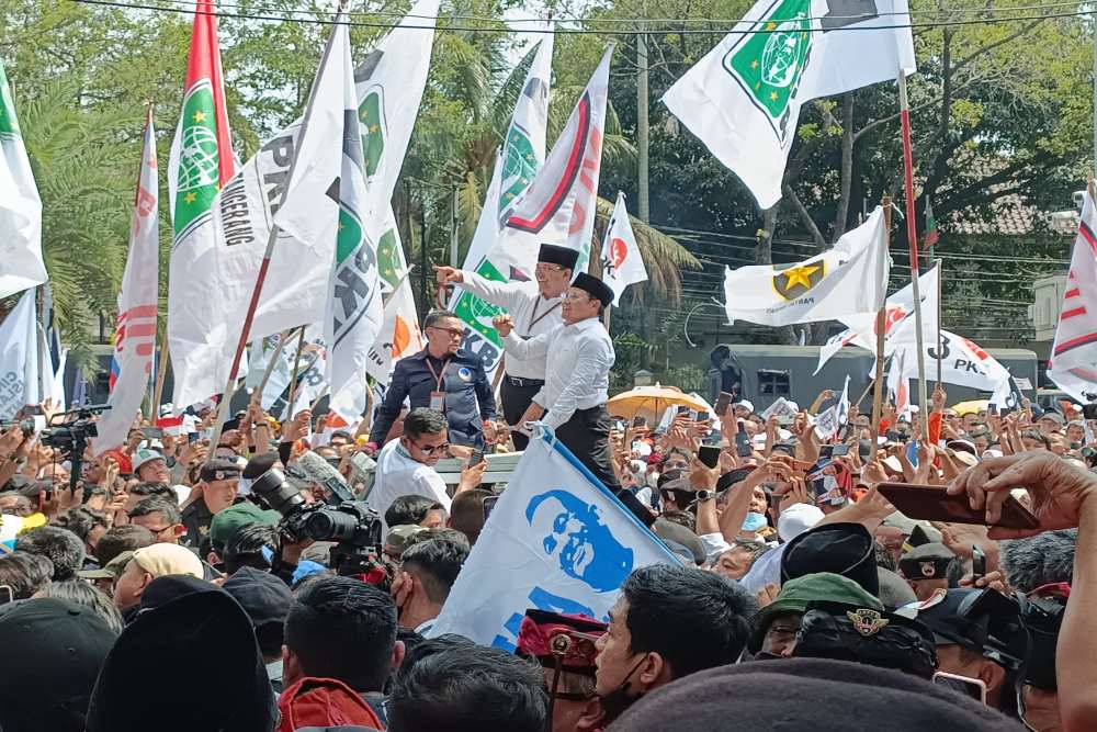  Pendaftaran Capres Cawapres Rampung, Anies-Cak Imin Tinggalkan KPU