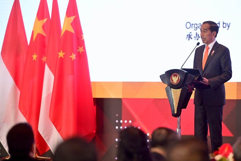  Jokowi Tawarkan IKN Nusantara Jadi Bagian Jalur Sutra China