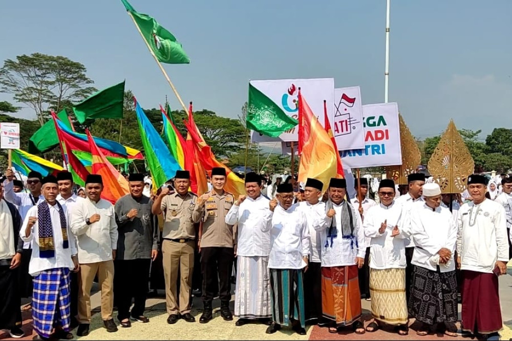  Hari Santri, Pj Bupati Sumedang Gandeng Ponpes Jihad Entaskan Kemiskinan dan Stunting