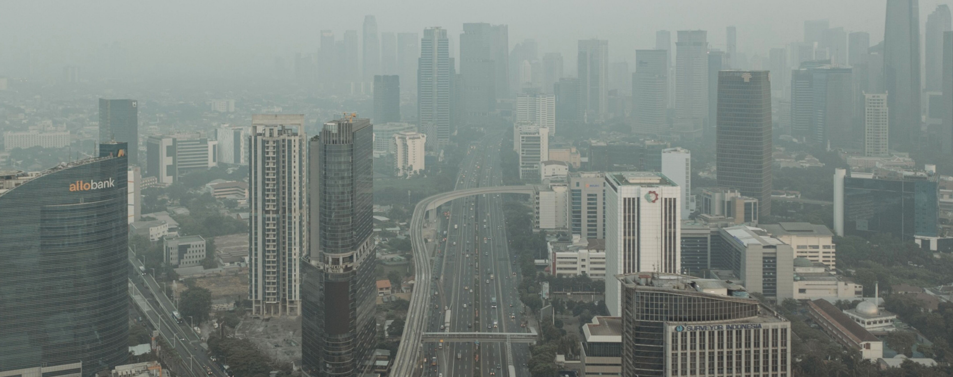  Kualitas Udara Jakarta Peringkat Terburuk ke-4 di Dunia Pagi Ini