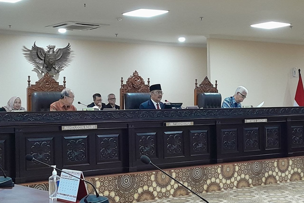  MKMK Gelar Rapat Dugaan Pelanggaran Etik Hakim Anwar Usman