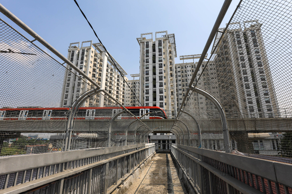  18 Trainset Masuk Bengkel, Waktu Tunggu LRT Jabodebek 1 Jam