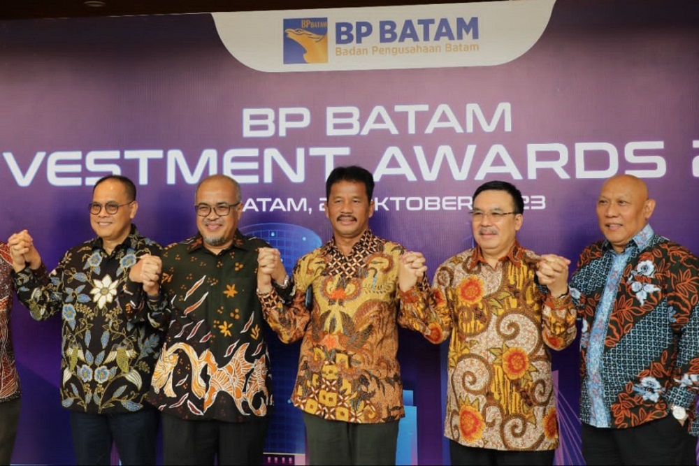  10 Pelaku Usaha Ternama di Batam Diganjar Anugerah Investasi 2023 dari BP Batam