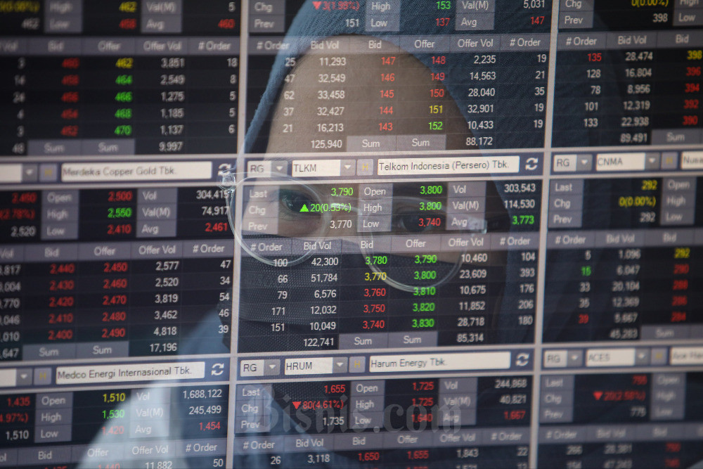  Indeks Bisnis-27 Ditutup Lesu, Saham INKP, UNTR & AKRA Bertabur Cuan