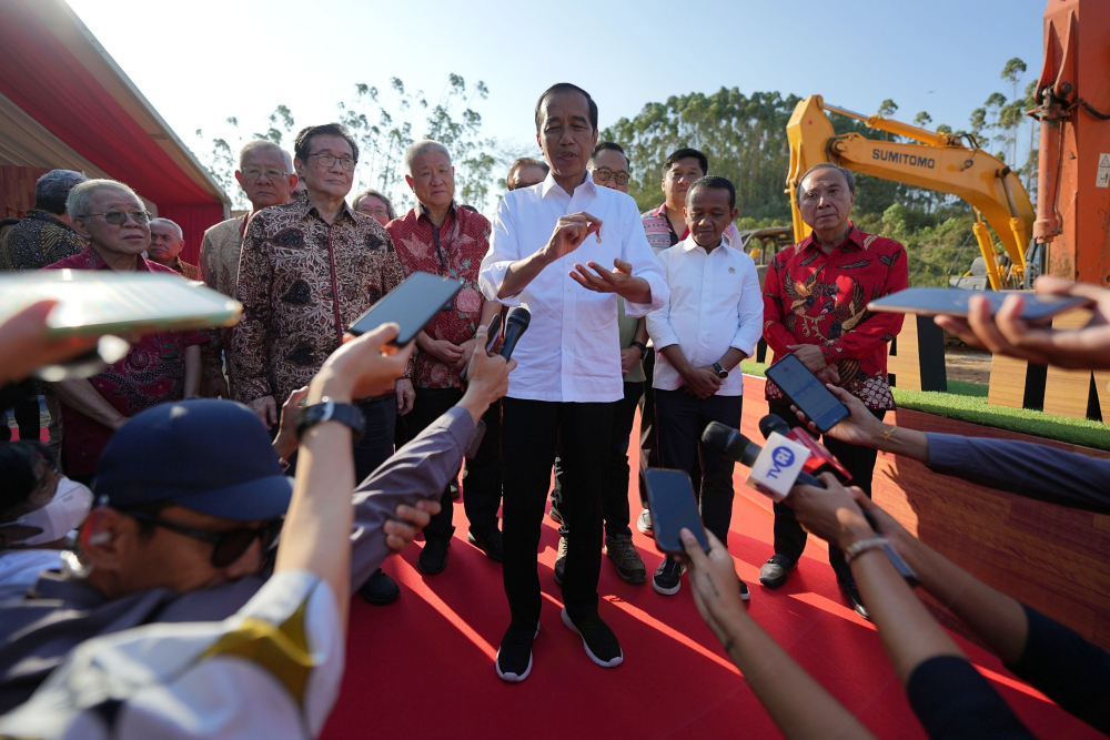  "Kalahkan Sri Tahir", Jokowi Sebut Investasi RS Hermina di IKN Sentuh Rp650 Miliar