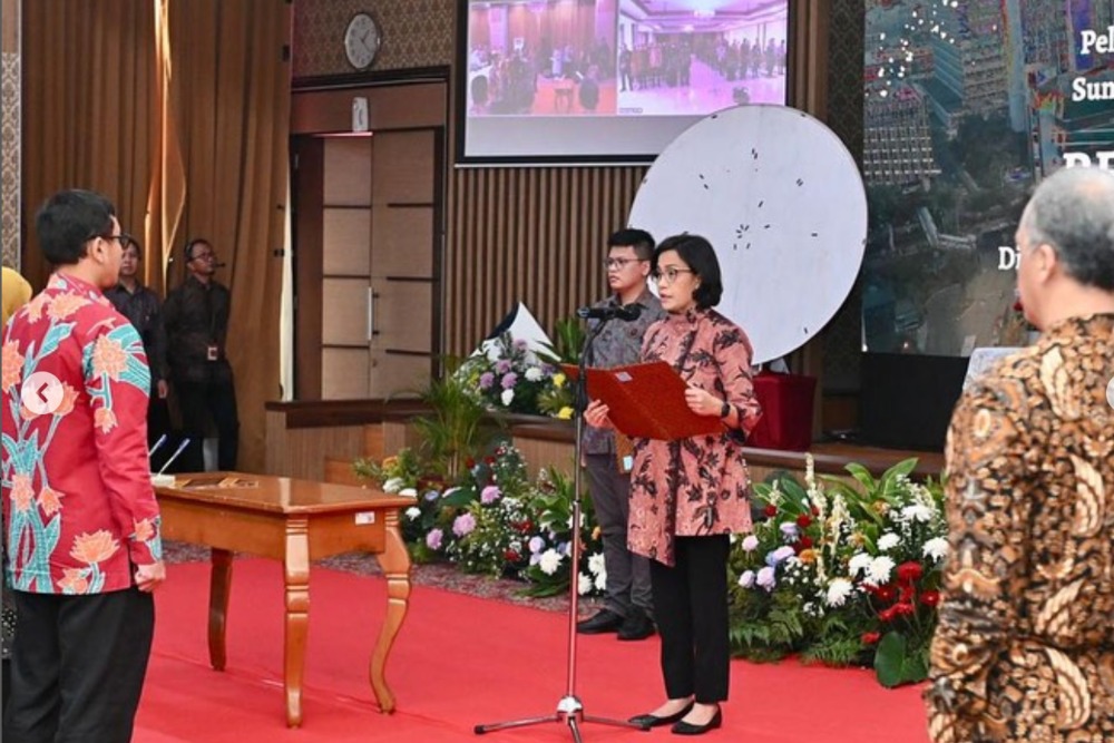 Pesan Menohok Sri Mulyani Usai Lantik 26 Pejabat Kemenkeu