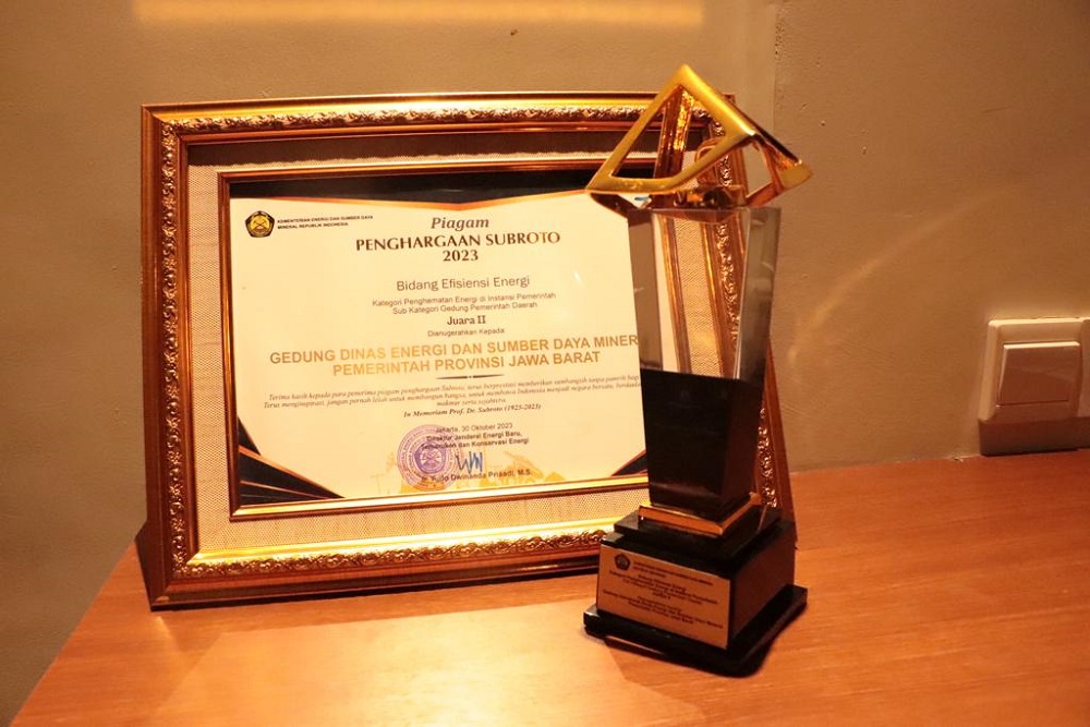  Jabar Raih Subroto Award 2023 dari Kementerian ESDM
