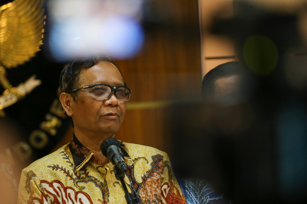  Mahfud MD: Secara Akademis Anwar Usman Harus Dicopot Sebagai Hakim MK