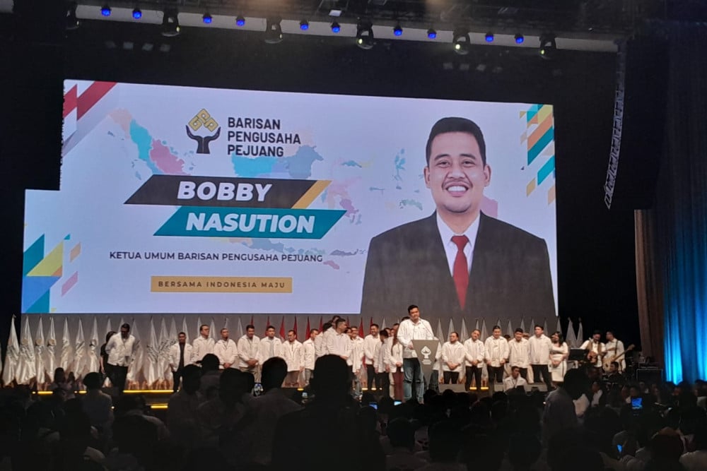  Menantu Jokowi Bobby Nasution Pimpin Deklarasi Dukung Prabowo-Gibran