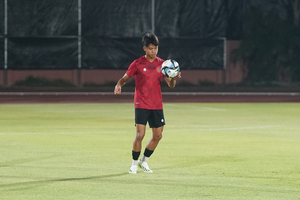 Gelandang timnas U-17 Indonesia Figo Dennis sudah tak sabar untuk segara tampil di Piala Dunia U-17 2023/PSSI
