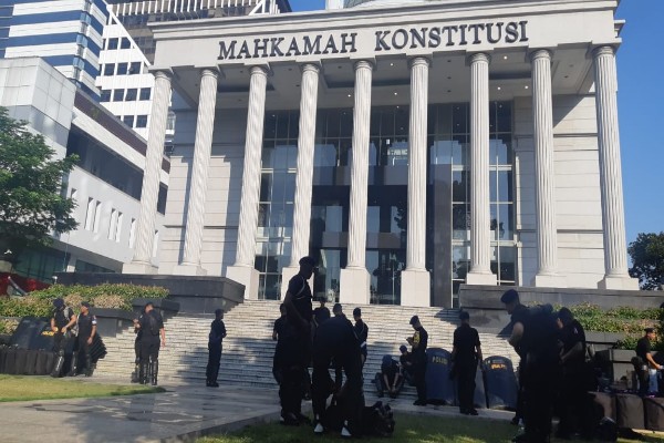  Rapat Pleno Pemilihan Ketua MK Baru, 9 Hakim Konstitusi Hadir