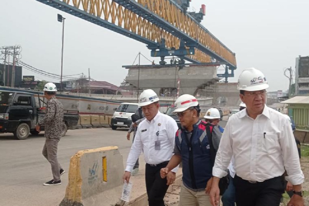  Progres 72%, Target Penyelesaian Flyover Sekip Palembang Mundur ke April 2024