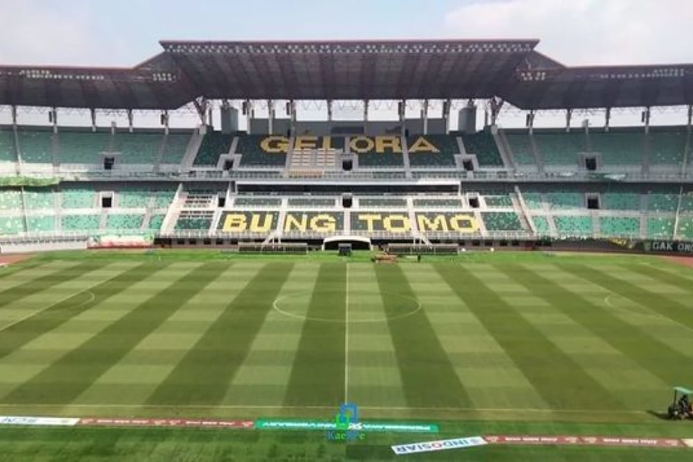  "Rungkad" Bergema di Stadion Bung Tomo Jelang Laga Piala Dunia U-17 2023