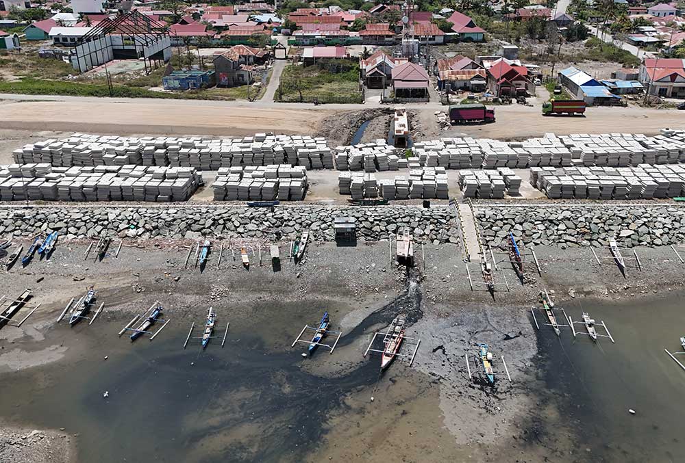  Pemerintah Merekonstruksi Kawasan Pesisir Pantai Teluk Palu Yang Terdampak Tsunami