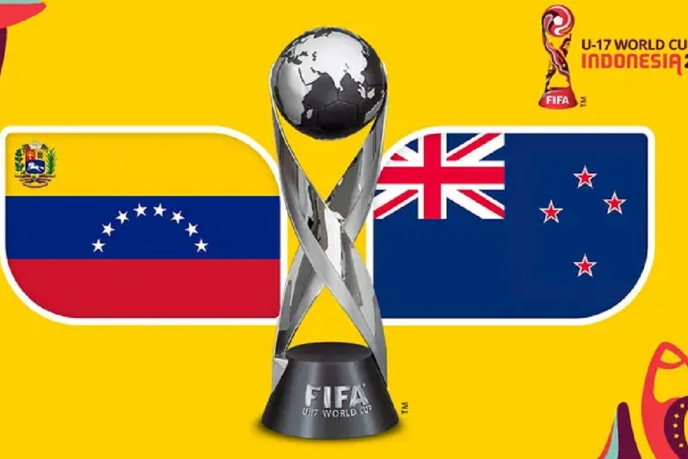  Hasil Piala Dunia U-17: Venezuela Bungkus 3 Poin Perdana