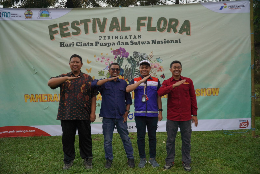  Peringati Hari Cinta Puspa dan Satwa, Pertamina Patra Niaga JBT Gelar Festival Flora