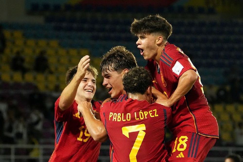 Prediksi skor Spanyol vs Mali di Piala Dunia U-17 2023/Instagram @sefutbol.