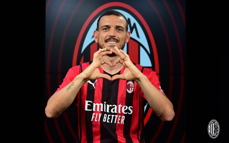 Pemain AC Milan, Alessandro Florenzi/Twitter AC Milan