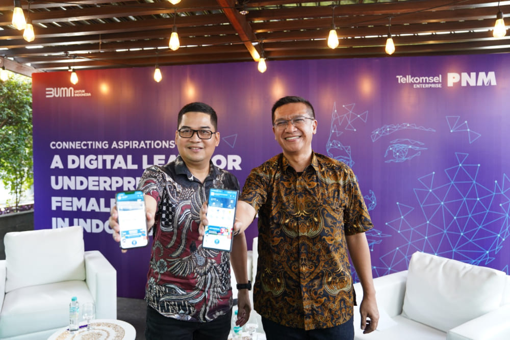  PNM Gandeng Telkomsel Perkuat Layanan Digital Untuk 14,7 Juta Nasabah