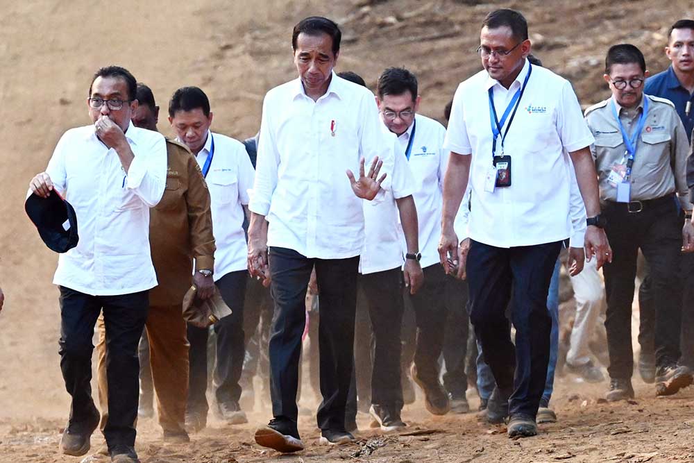  Presiden Jokowi Lakukan Peletakan Batu Pertama Pembangunan Kawasan Industri Pupuk di Fak Fak Papua Barat