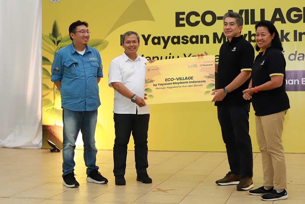  Maybank Indonesia Bersama Benih Baik Jalin Kerja Sama Salam Kegiatan CSR Eco Village